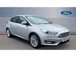 Silver Used 2017 Ford Focus Titanium X Hatchback | £8,100 (Good price)