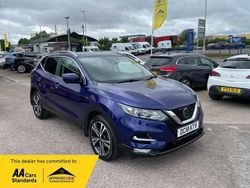 Blue Used 2018 Nissan Qashqai N-Connecta SUV | £9,995 (Fair price)