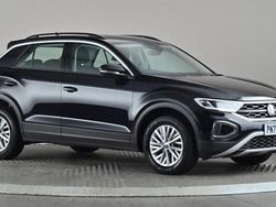 Black Used 2022 VW T-Roc Life SUV | £17,698 (Fair price)
