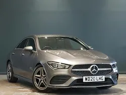 Grey Used 2020 Mercedes CLA180 AMG Line Premium Sedan | £23,998 (A bit pricey)