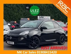 Black Used 2019 Vauxhall Adam Hatchback | £8,095 (Fair price)