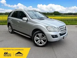 Silver Used 2009 Mercedes ML280 SUV | £4,495 (Fair price)