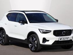 White Used 2025 Volvo XC40 Ultra SUV | £37,500 (Expensive)