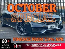 Black Used 2014 Mercedes E63 AMG AMG Sedan | £18,778