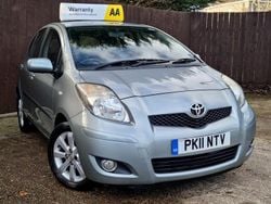 Silver Used 2011 Toyota Yaris Hatchback | £2,995 (Fair price)