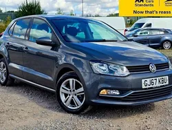 Grey Used 2017 VW Polo Edition Hatchback | £9,988 (Fair price)