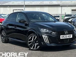 Black New 2025 Peugeot 208 GT Hatchback | £22,545 (A bit pricey)
