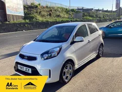 White Used 2017 Kia Picanto Sport Hatchback | £9,895 (A bit pricey)