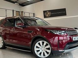 Red Used 2017 Land Rover Discovery 5 HSE Luxury SUV | £28,995 (Fair price)
