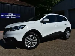 White Used 2018 Renault Kadjar Dynamique SUV | £7,695 (Good price)