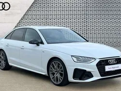 White Used 2021 Audi A4 Advanced Sedan | £33,009