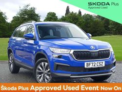 Blue Used 2022 Skoda Kodiaq SE Drive SUV | £26,695 (Fair price)