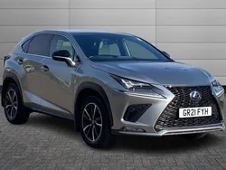 Silver Used 2021 Lexus NX300h Sport Line SUV | £31,435 (Expensive)