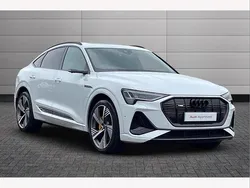 White Used 2022 Audi e-tron Sportback Advanced SUV | £38,695