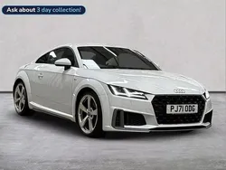 White Used 2021 Audi TT S-Line Coupe | £22,009 (Good price)