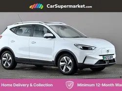White Used 2022 MG ZS Trophy Sedan | £15,597 (Fair price)