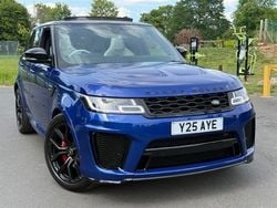 Blue Used 2018 Land Rover Range Rover Sport SVR SUV | £39,495 (Fair price)