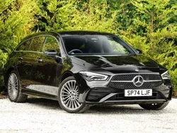 Black Used 2024 Mercedes CLA250e AMG Line Premium Sedan | £30,998 (A bit pricey)