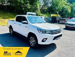 White Used 2018 Toyota HiLux Pickup | £17,500 (Good price)
