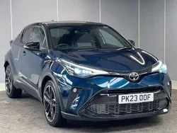 Blue Used 2023 Toyota C-HR Sport SUV | £22,795 (Fair price)
