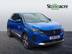 Blue Used 2021 Peugeot 3008 Allure SUV | £15,495 (Fair price)