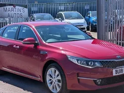 Red Used 2018 Kia Optima 2 Sedan | £5,950 (Expensive)