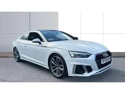 White Used 2020 Audi A5 S-Line Coupe | £22,495 (Fair price)
