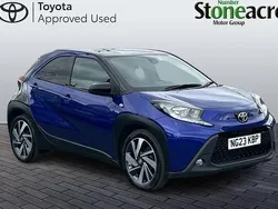 Blue Used 2023 Toyota Aygo Hatchback | £13,500 (Fair price)