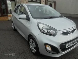 Silver Used 2015 Kia Picanto 2 Hatchback | £3,995 (Fair price)