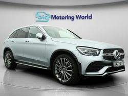 Silver Used 2022 Mercedes GLC220 AMG Line Premium Estate | £32,300 (A bit pricey)