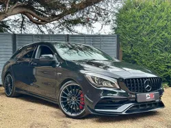 Black Used 2018 Mercedes CLA45 AMG Shooting Brake AMG Estate | £19,690