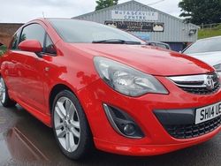 Flame red Used 2014 Vauxhall Corsa SRi Hatchback | £4,495 (A bit pricey)