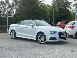 White Used 2017 Audi A3 Cabriolet S-Line Cabriolet | £13,295 (Fair price)