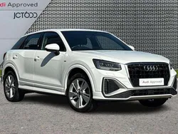 White Used 2022 Audi Q2 S-Line SUV | £19,500 (Fair price)