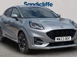 Solar silver (premium paint) Used 2023 Ford Puma ST-Line X Hatchback | £15,211 (Fair price)