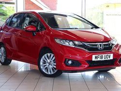 Red Used 2018 Honda Jazz EX Hatchback | £10,370 (Fair price)