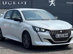 White Used 2022 Peugeot 208 Active Premium Hatchback | £14,495 (Fair price)