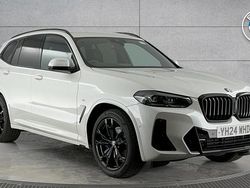 White Used 2024 BMW X3 M Sport SUV | £41,420 (Fair price)