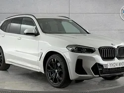 White Used 2024 BMW X3 M Sport SUV | £41,440 (Fair price)