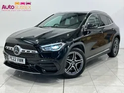 Black Used 2022 Mercedes GLA200 AMG line SUV | £24,995 (Good price)