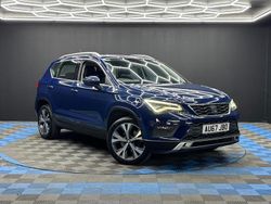 Blue Used 2017 Seat Ateca Ecomotive SUV | £7,990 (Fair price)