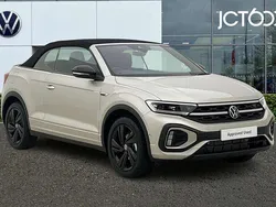 Silver Used 2025 VW T-Roc Cabriolet R-line Cabriolet | £32,161 (A bit pricey)