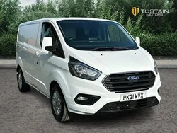 White Used 2021 Ford Transit Custom Limited Van | £15,499 (Fair price)