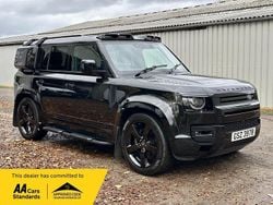 Black Used 2022 Land Rover Defender S SUV | £77,995 (A bit pricey)