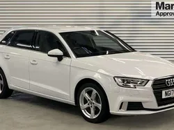 White Used 2017 Audi A3 Sport Hatchback | £10,139 (Good price)