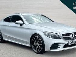 Silver Used 2018 Mercedes C300 AMG Line Premium Coupe | £16,926 (Expensive)