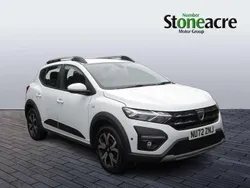 White Used 2022 Dacia Sandero Prestige Hatchback | £13,000 (Fair price)