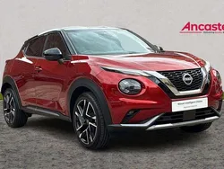 Red New 2025 Nissan Juke Tekna+ SUV | £24,975 (Fair price)