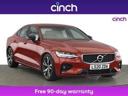 Red Used 2020 Volvo S60 R-Design Sedan | £20,799 (Fair price)
