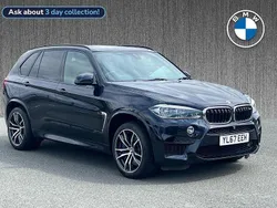 Black Used 2017 BMW X5 M Comfort Edition SUV | £32,099